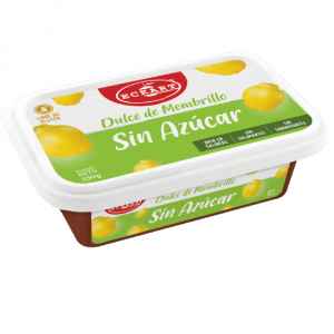 Dulce de membrillo sin azúcar pote - caja de 16 potes - 330g c/u - Eckart