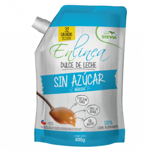 Dulce de leche doypack - caja de 12 envases - 400g c/u - En Línea