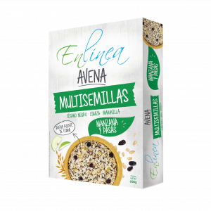 Avena multisemilla manzana/pasas – caja de 11 paquetes – En línea
