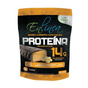 Barra de proteína maní – caja de 15 paquetes (5 barras c/u) – En línea