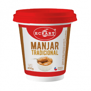 Dulce de leche (manjar) - caja de 12 potes - 400g c/u- ECKART