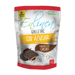 Galleta moneda cubierta cacao - caja de 15 paquetes - 100g c/u - En Línea