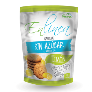 Galleta de limón - caja de 15 paquetes - 120g c/u - En Línea