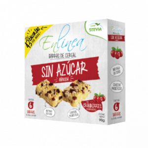Barra de cereal cranberry – caja de 15 paquetes (6 barras c/u) – En línea