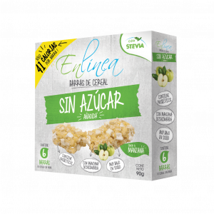 Barra de cereal manzana - caja de 30 paquetes (6 barras c/u) - En Línea