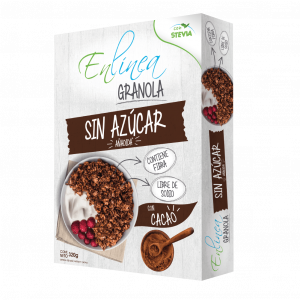 Granola de cacao - caja de 10 paquetes - 320g c/u - En Línea
