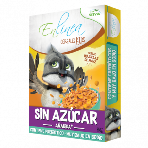 Cereales kids hojuelas de maíz - caja de 11 paquetes - 330g c/u - En Línea