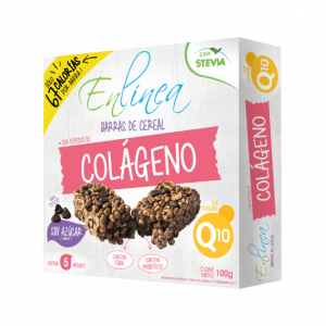 Barra de cereal colágeno – caja de 15 paquetes (5 barras c/u) – En línea