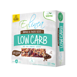 Bar low carb cacao – caja de 15 paquetes (4 barras c/u) – En línea
