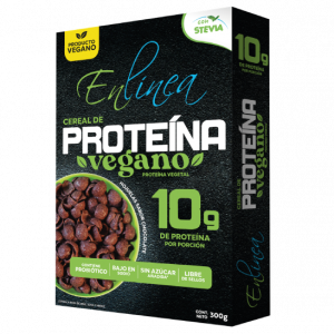Cereal proteina vegano - 300 gr - caja de 11 paquetes - En Línea